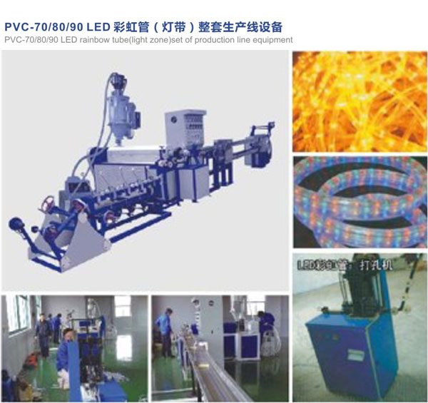 LED彩虹管擠出機(jī)、LED燈帶押出機(jī)